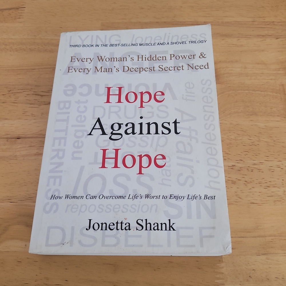 Hope Against‎ Hope by Jonetta Shank - Women's Self Help Book Muscle Trilogy